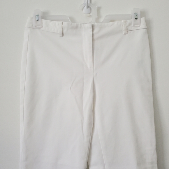 J. McLaughlin Straight leg Cropped Pants white Size 8 Dress Pants - Picture 2 of 10